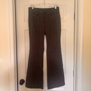 Y2K midrise pinstripe plaid Spacegirls dress pants